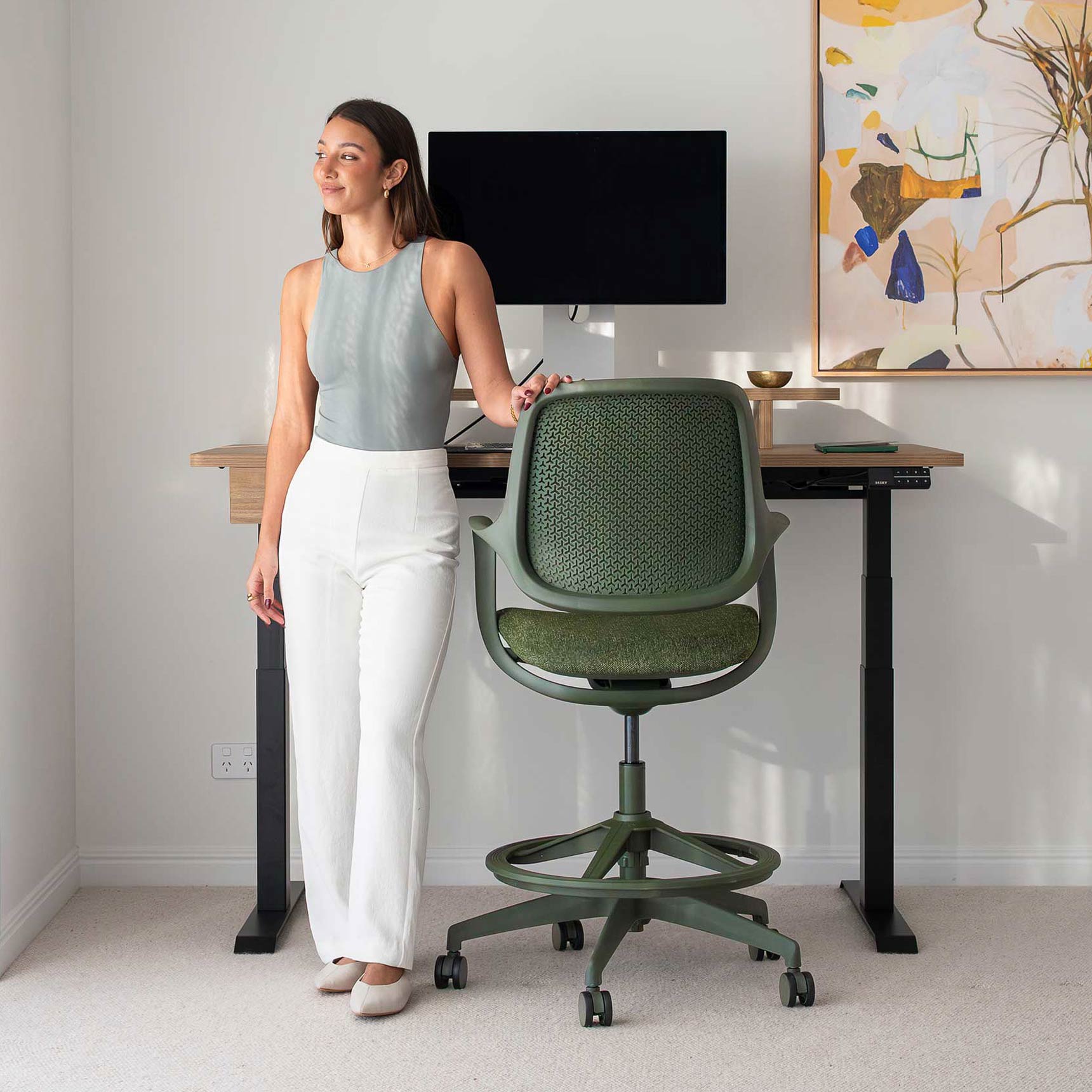 Desky Evoque Low Back Office Chair
